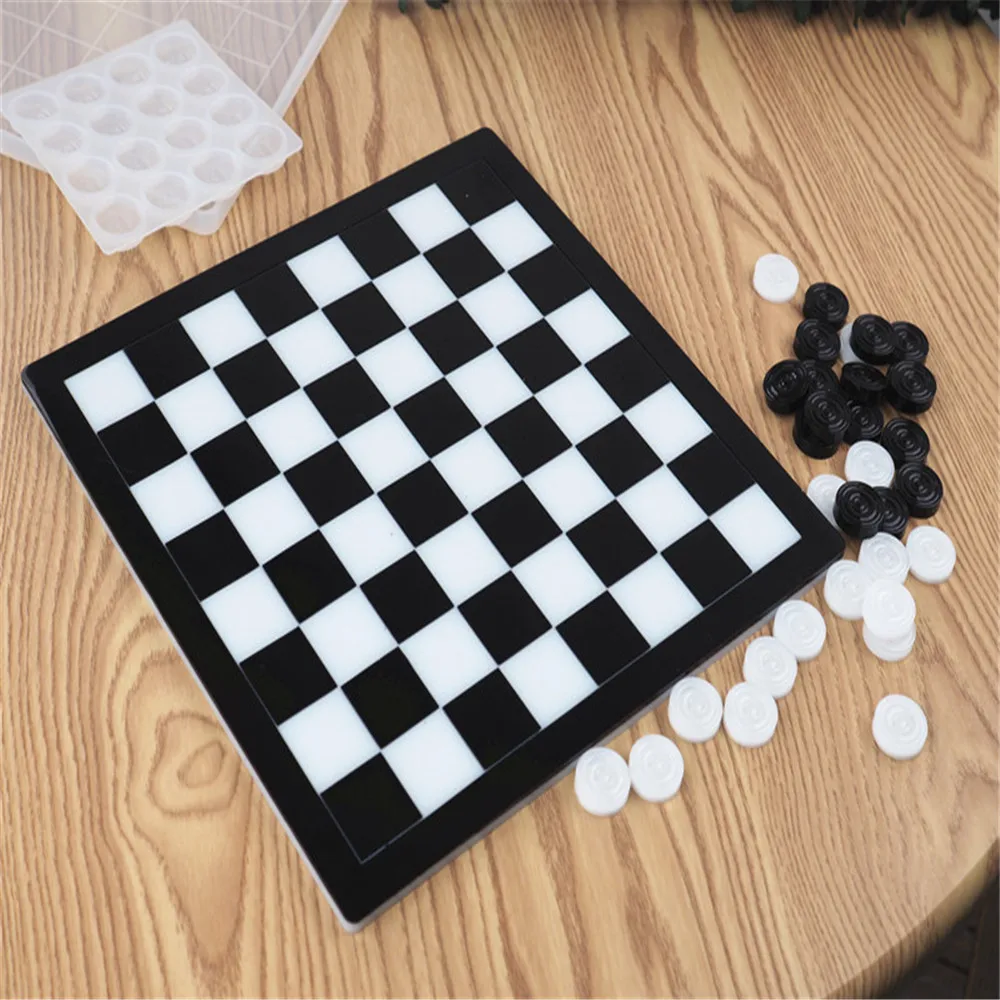 

Diy Checkerboard Crystal Epoxy Resin Mold Chess Checkers Chess Pieces Epoxy Mirror Silicone Mold For Resin