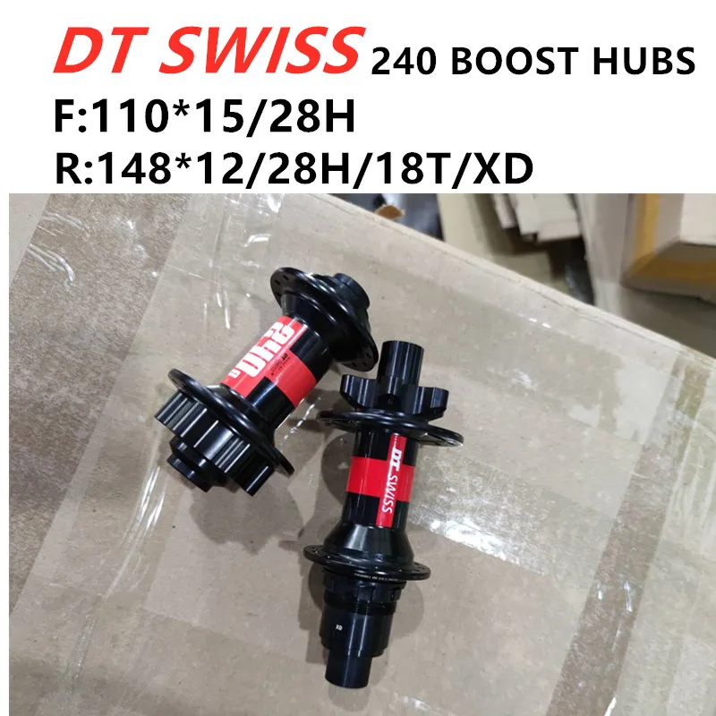 Оригинальный DT Swiss 240 BOOST горный велосипед 28H Центральный замок 6 гвоздей дисковый