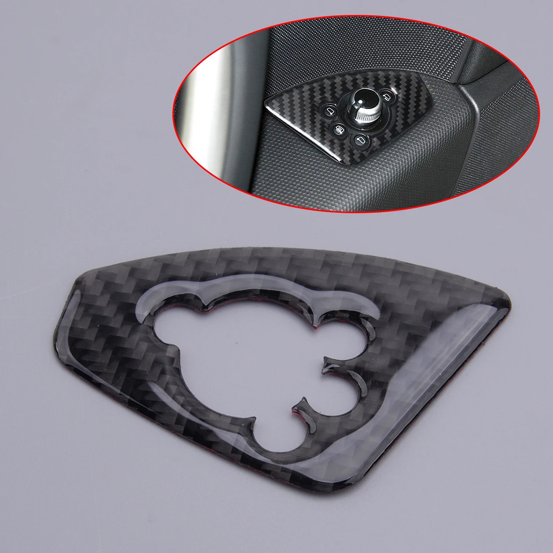 

Наклейка на панель с кнопкой переключения зеркала, наклейка для Audi TT TTRS 2008 2009 2010 2011 2012 2013 2014, правый руль