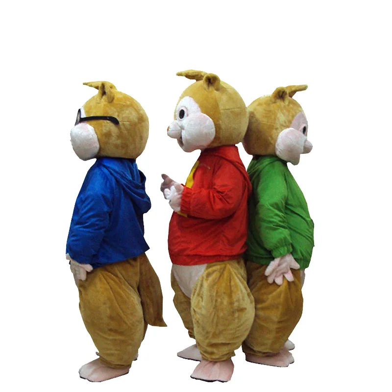 

Squirrel cartoon doll costume walking adult doll animation doll costume costume headgear performance suit chipmunk cartoon doll