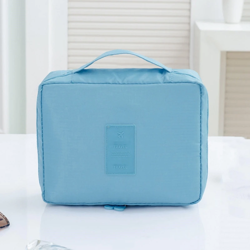 Blue Женские косметички, дорожные косметички для макияжа, дамские моющиеся футляры для туалетных принадлежностей, органайзер для макияжа, косметички для хранения, косметички для макияжа - Color: Blue