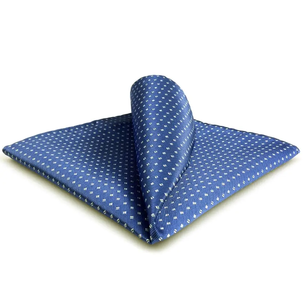 FH06 синий горошек карманные классический магический куб платок Шелковый Бизнес