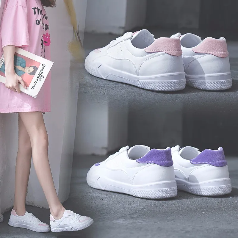 Женские теннисные туфли из сетчатого материала мягкие белые спортивные