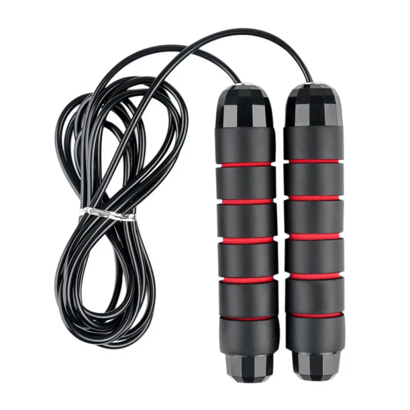 

Weight-Bearing Fitness Steel Wire Bearing Skipping Rope Black And Green Fast Skipping Rope Without Tangles