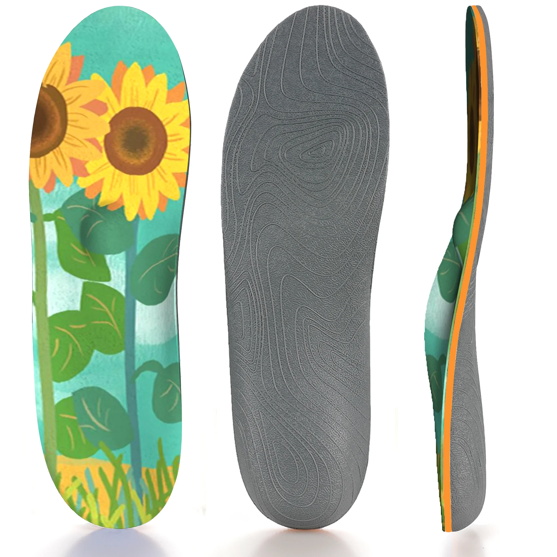 

IFITNA Insole, Full-length Arch Support, Relieve Heel Pain, EVA And High-stretch Cotton Material, Creative Design Cover
