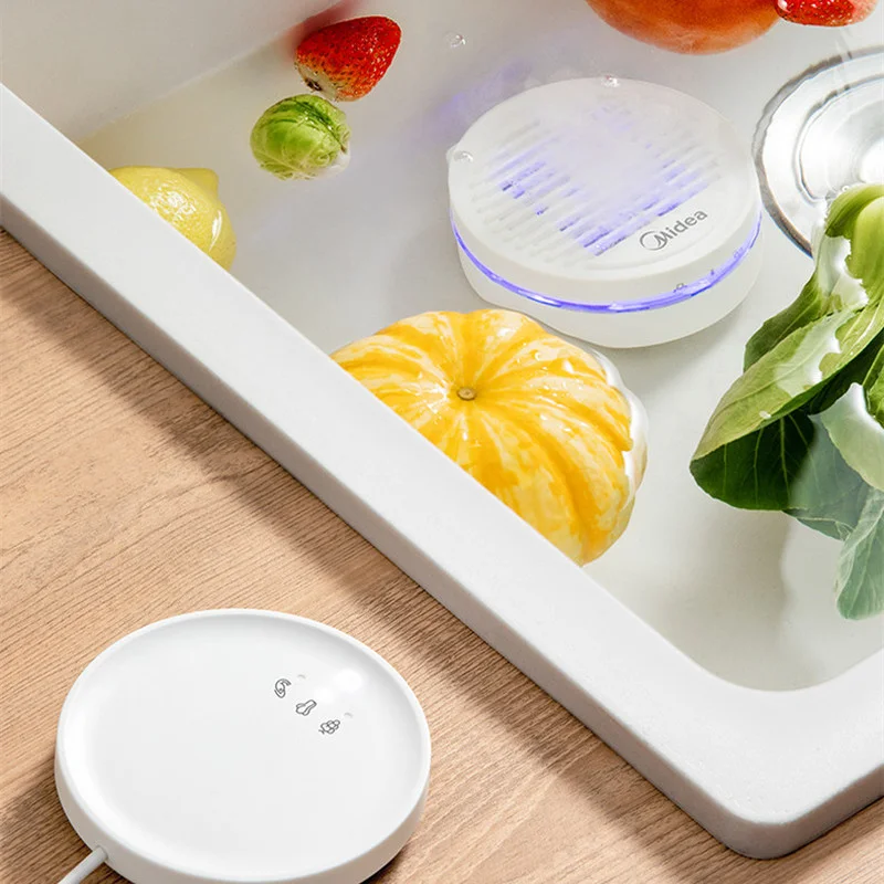 

Midea Fruit and Vegetable Cleaning Machine Household Purifier Food Material Detoxification and Disinfection Machine
