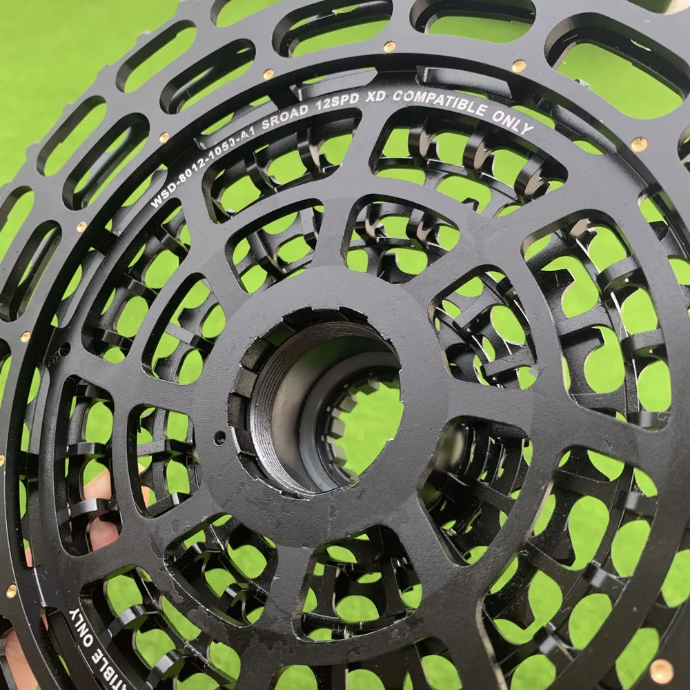 SROAD 12 скоростная черная кассета для горного велосипеда 10 50T стальная CNC сделанная