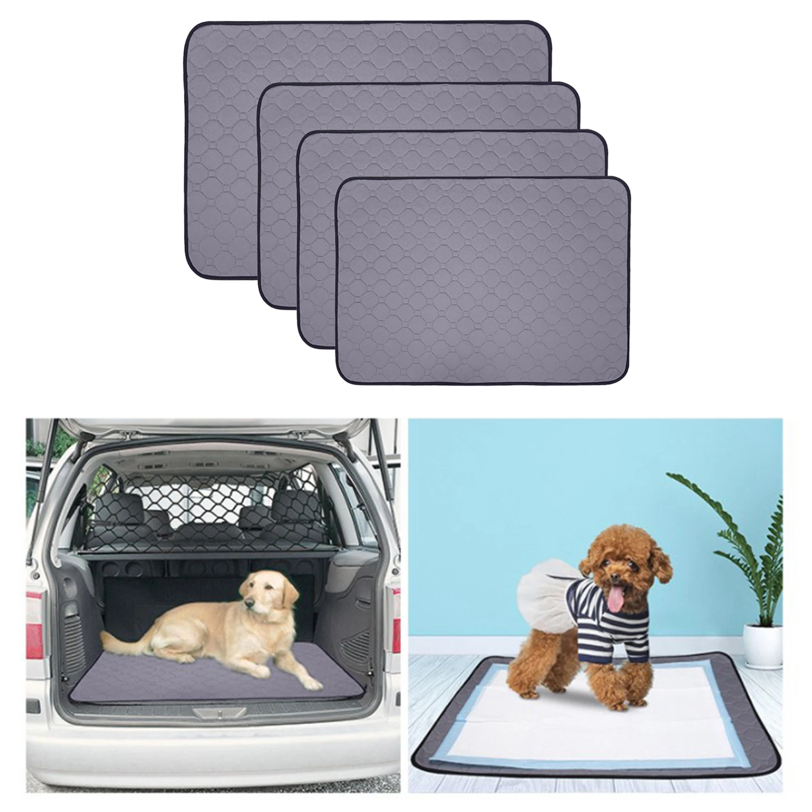 

Pet Washable Pee Pads for Dogs Cats Reusable Puppy Pad Mat for Indoor , Incontinence, Travel
