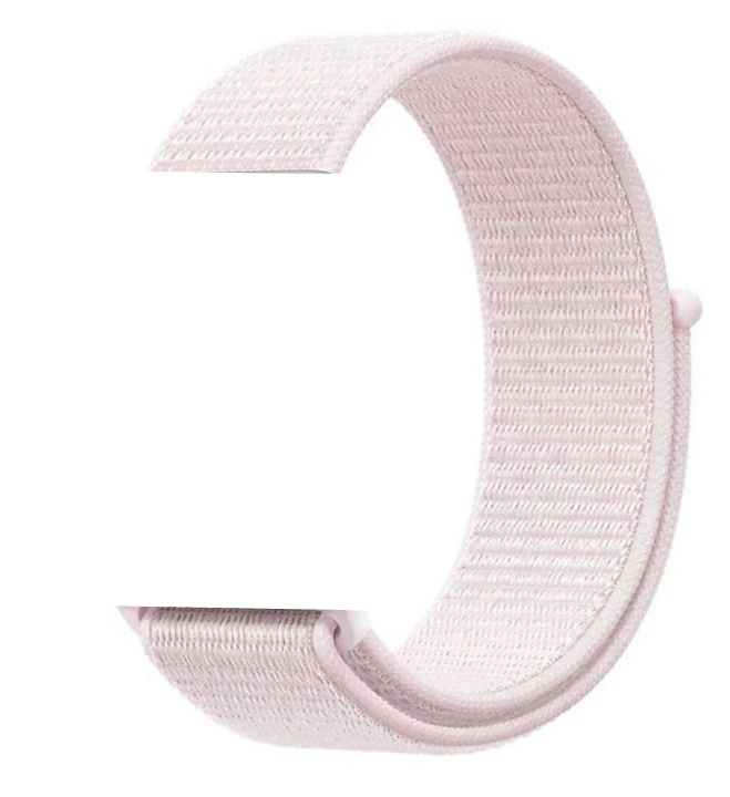 beige Nylon Аксессуары для часов W54 IWO 8 умные часы Красочные 42 мм силиконовый стальной ремешок W54 IWO8 женские умные часы ремешки - Цвет: beige Nylon