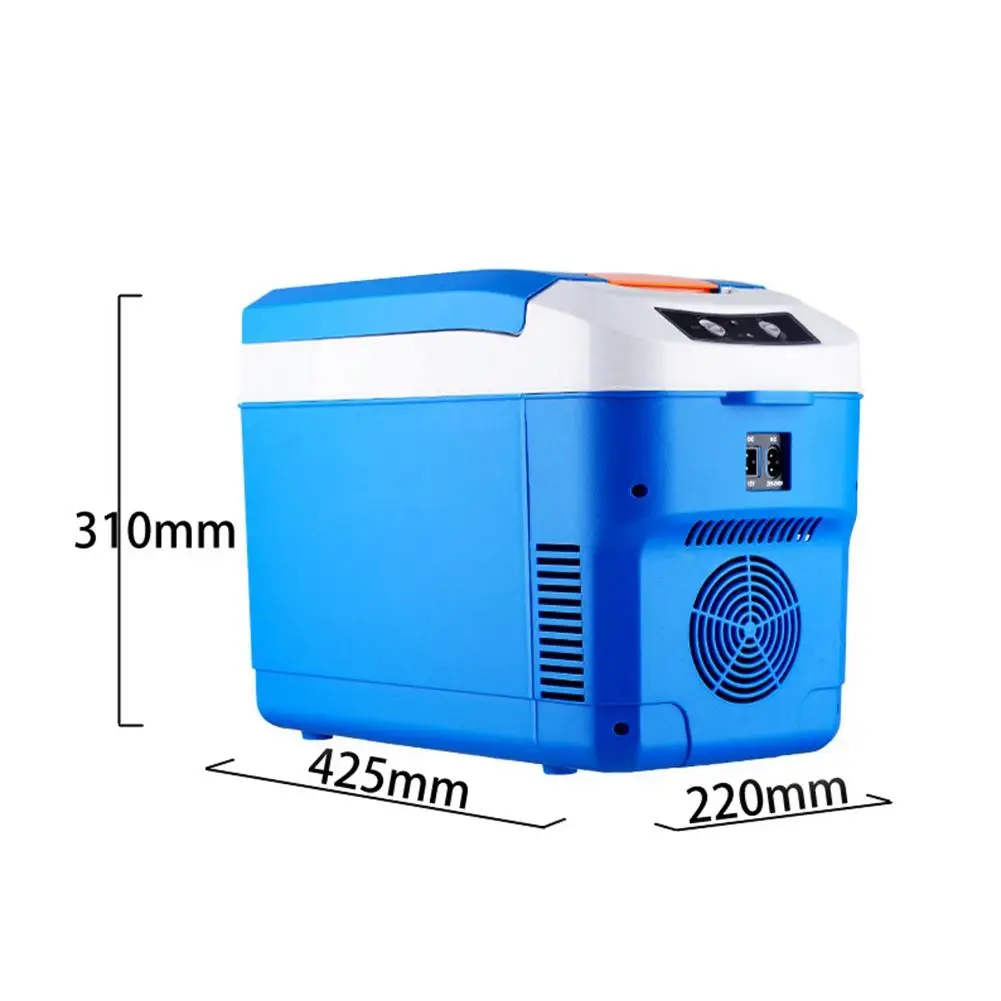 

10L Mini FridgePortable Thermoelectric Cooler And Warmer For Car Skincare Breast Milk Foods Medications Bedroom And Travel