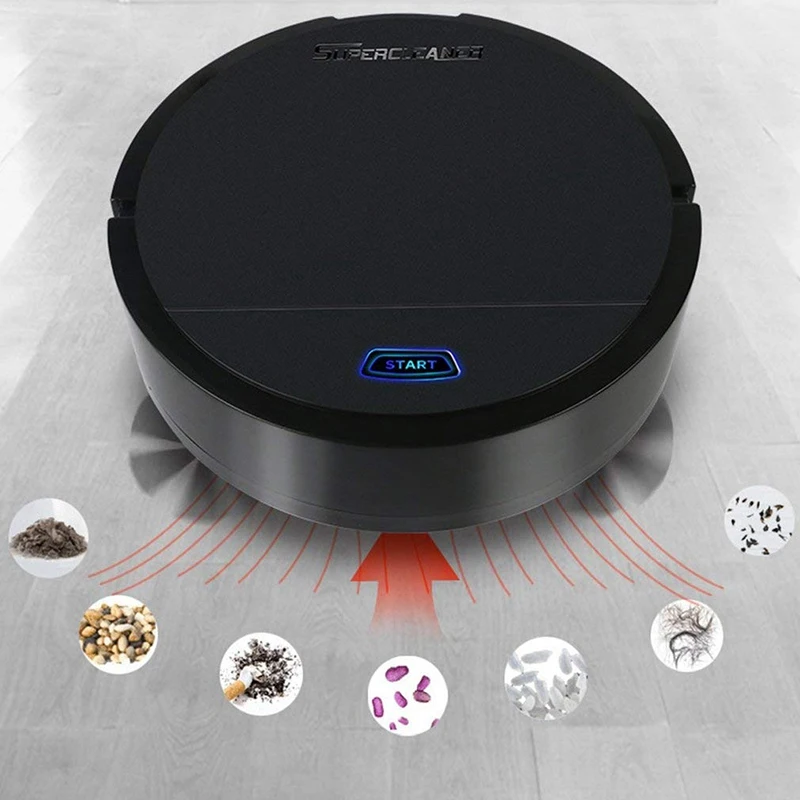 ing Robot Charging Automatic Mini Household Cleaning Machine Lazy Smart Vacuum Cleaner Portable | Бытовая техника