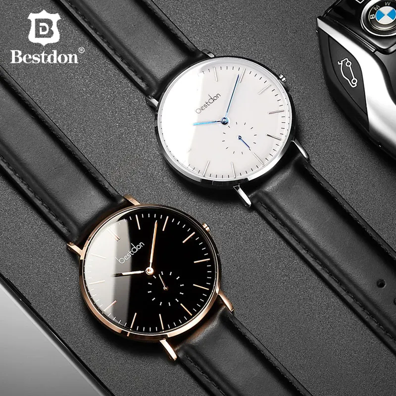 Часы мужские Кварцевые водонепроницаемые полностью стальные под платье унисекс