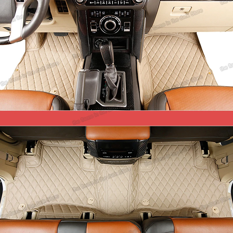 Кожаные автомобильные коврики lsrtw2017 для lexus gx gx460 gx470 2002 2020 2008 2009 2010 2011 2012 2013 2014 2015 2016