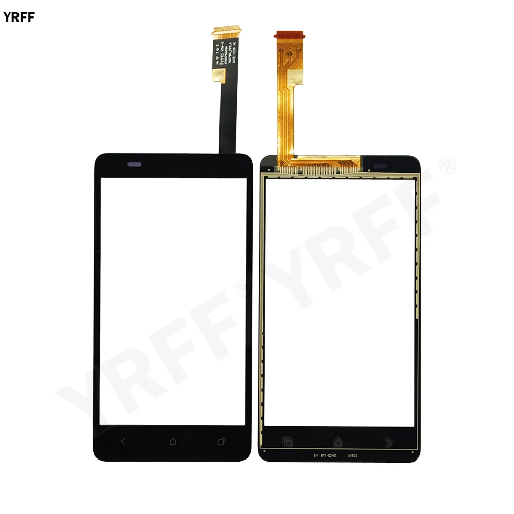 new 4 3 mobile front outer glass panel sensor for htc one sv t528t t528d t528w touch screen digitizer phone repair parts free global shipping