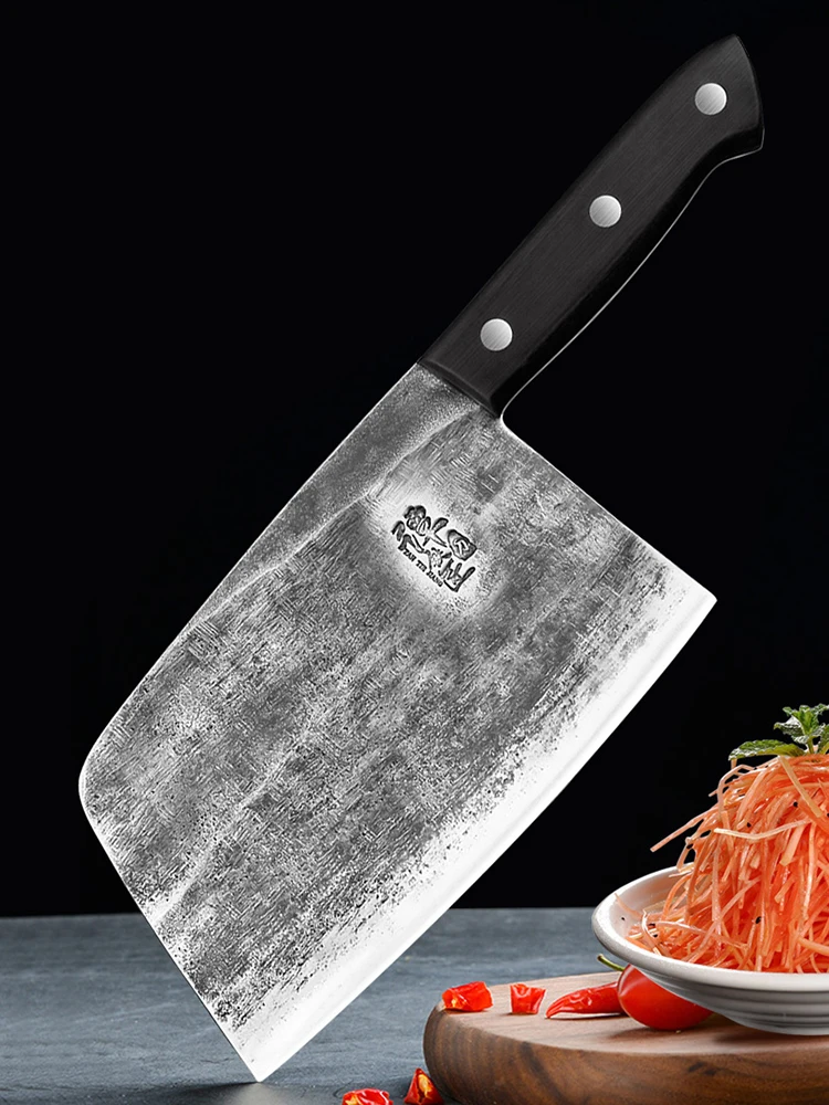 Ручная ковка кухонный нож бытовой для нарезки старомодный специальный