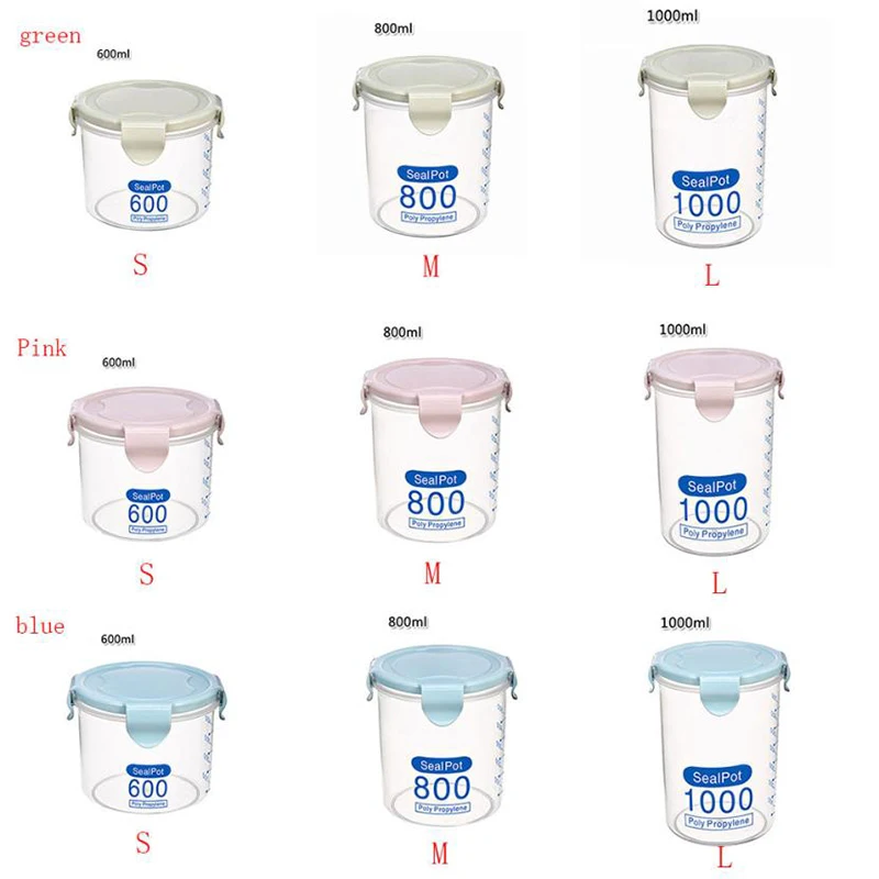 Кухонный пищевой контейнер герметичный горшок емкость для хранения чая кофе