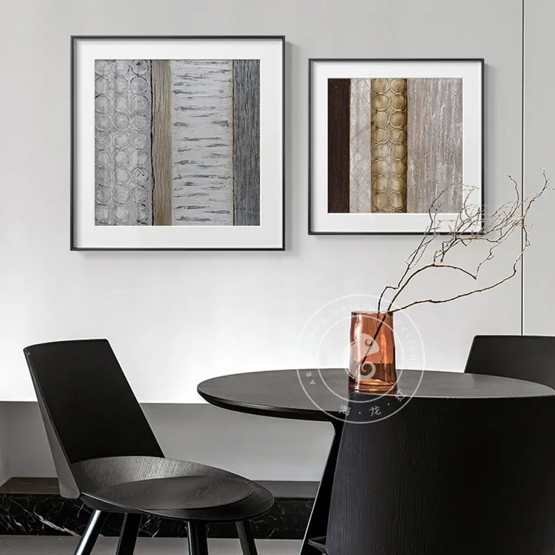 Картина в нордическом стиле с особыми узорами холст настенные картины для