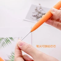 a new carrot automatic pencil 0 7mm soft silica gel 0 5 movable pencil lead new