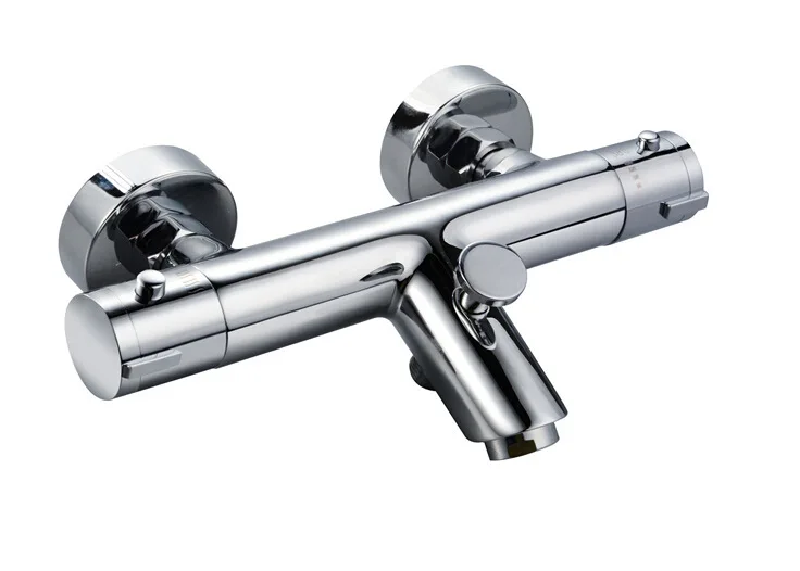 

Brass Thermostatic Faucet/Auto-Thermostat bathroom Shower Faucets/Wall Mounted Bathtub Mixer/thermostatic bathtub mixer