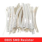 1280 шт. 5% 0,125 Вт 0805 SMD резистор 64 значения 0ohm-10Mohm набор в ассортименте