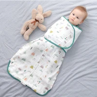 baby sleeping bag ultra soft bamboo cotton newborn receiving blanket infant boys girls clothessleeping nursery wrap swaddle