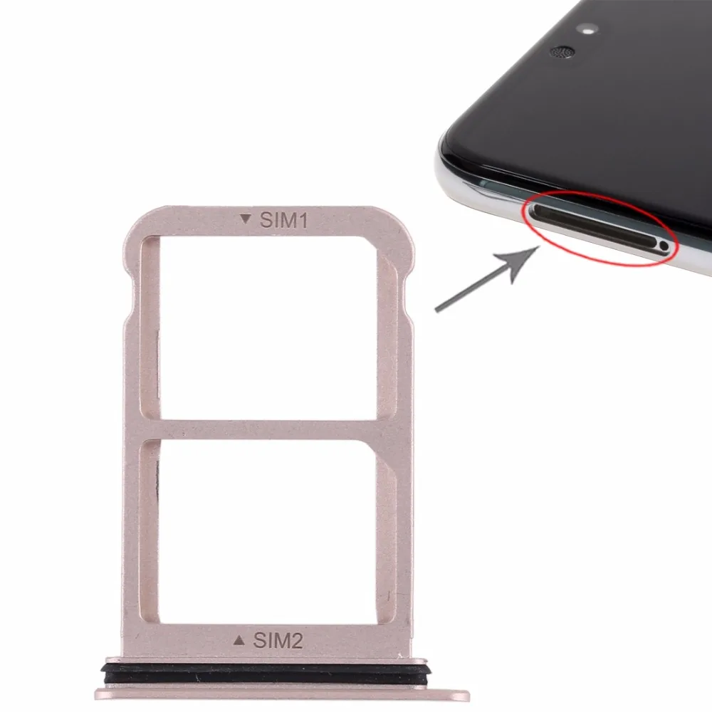 1 шт. Высокое качество для huawei P20 dual SIM карты ЛОТОК СЛОТ держатель Слот адаптер