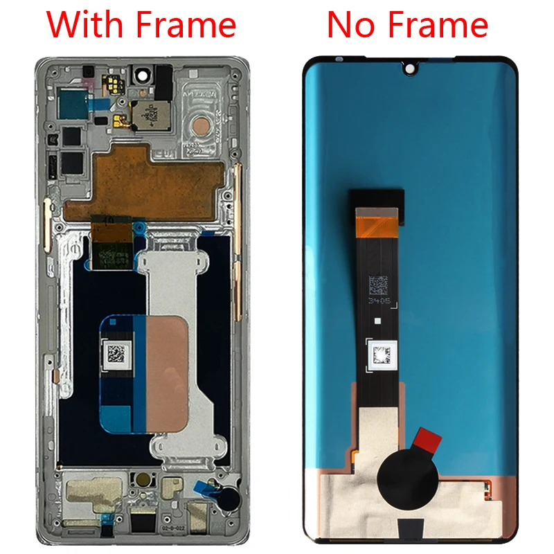 Ceny Dla LG Velvet 5G G9 G900 LM-G900N Wyświetlacz LCD Montaż Digitizera Ekranu Dotykowego Zamiennik Do LG G9 LCD Z Ramką AMOLED LCD