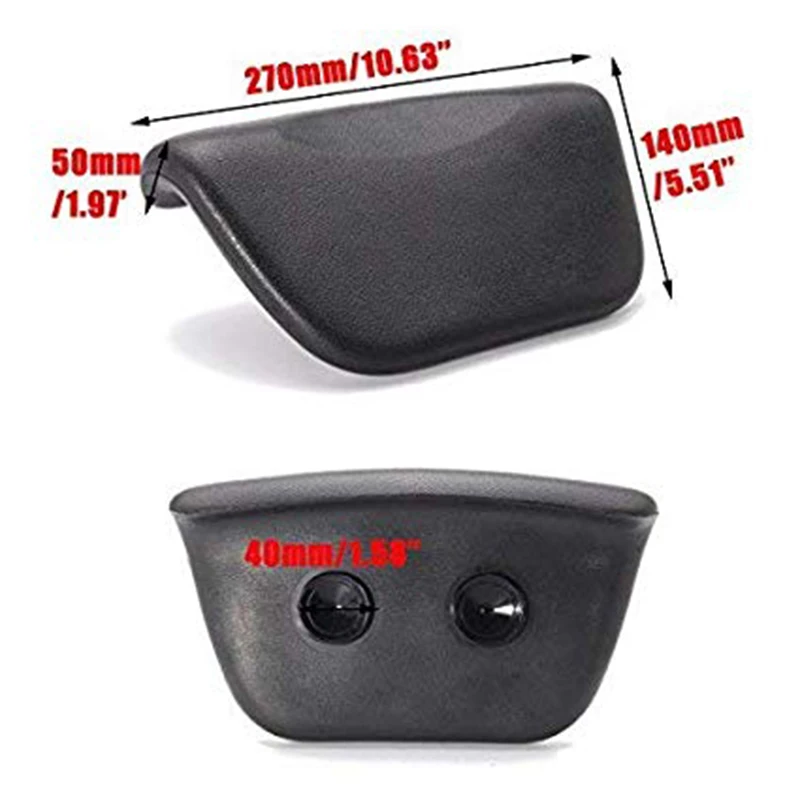 

Anti Slip Head Rest Ergonomic Soft Home Comfortable Bathtub Spa Bath Pillow Bathroom Cushion Neck Support Suction Cup PU Leather