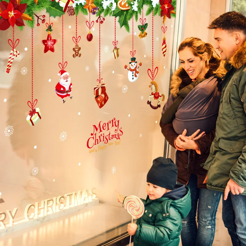 

Drop Shipping Christmas Home Decor Modern Acrylic Decoration For Kids Rooms Decoration Wall Art MURAL Drop Shipping