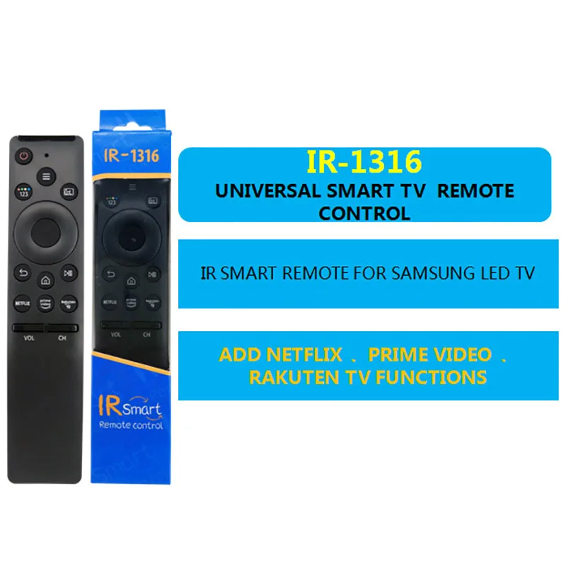 Универсальный пульт дистанционного управления samsung IR 1316 для smart tv с кнопками