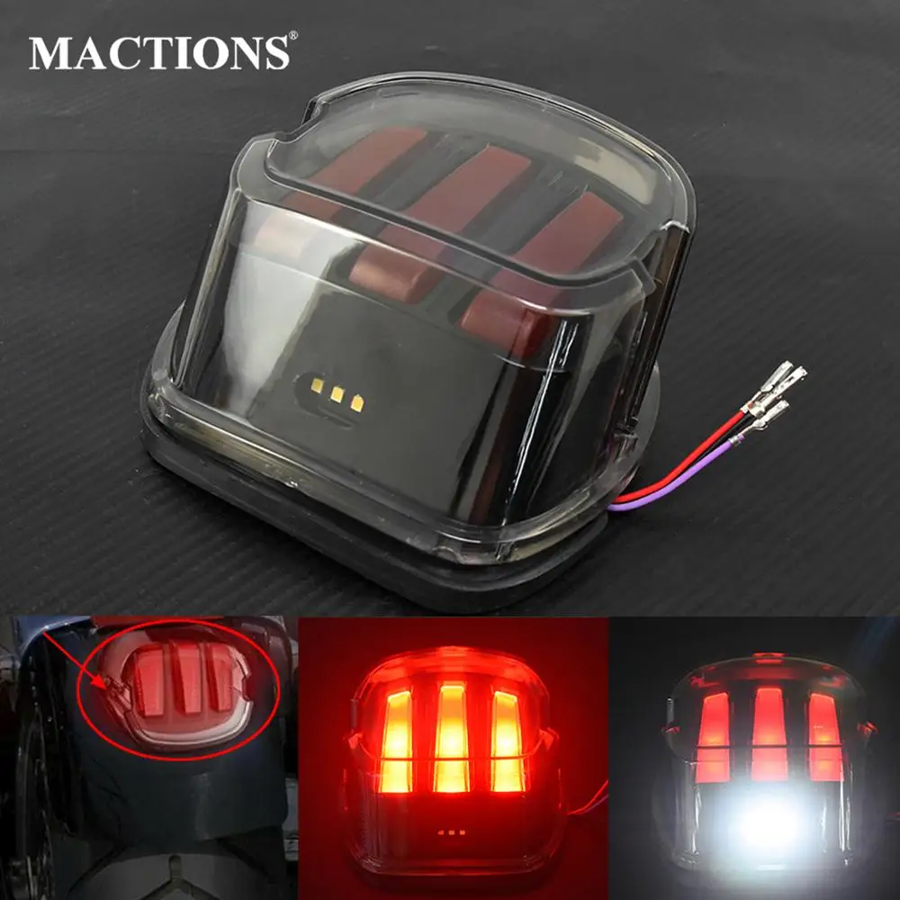 Светодиодный задний фонарь для мотоцикла стоп сигнал поворота ходовые огни