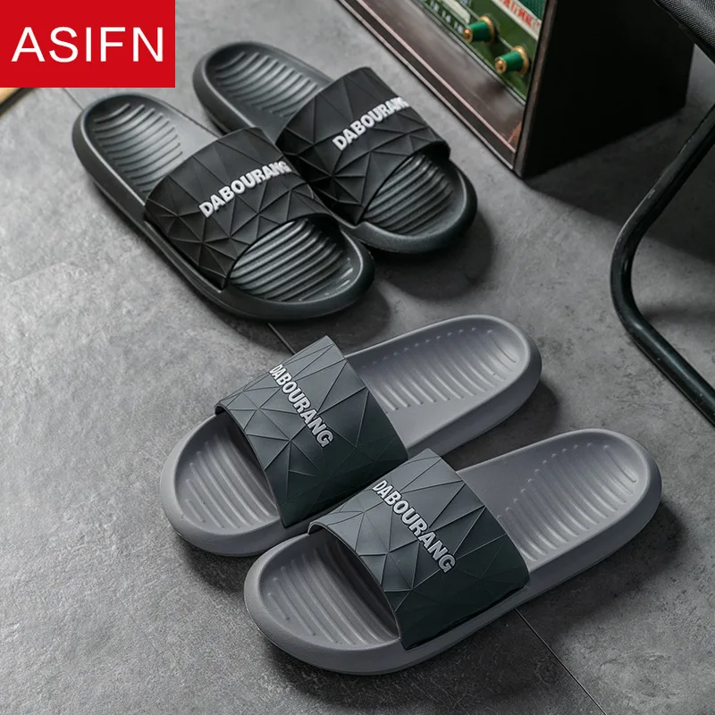 Тапочки ASIFN мужские/женские для дома и пляжа мягкие Нескользящие тапочки летняя