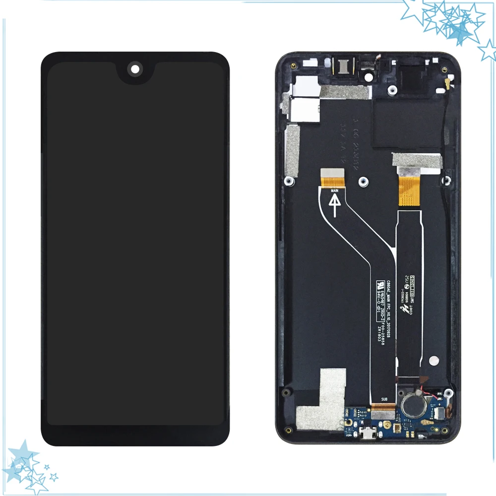 

6.0" For Wiko View 2 Pro LCD Display + Touch Screen Digitizer Assembly with Frame For Wiko View2 Pro Cell Phone Replacement Part