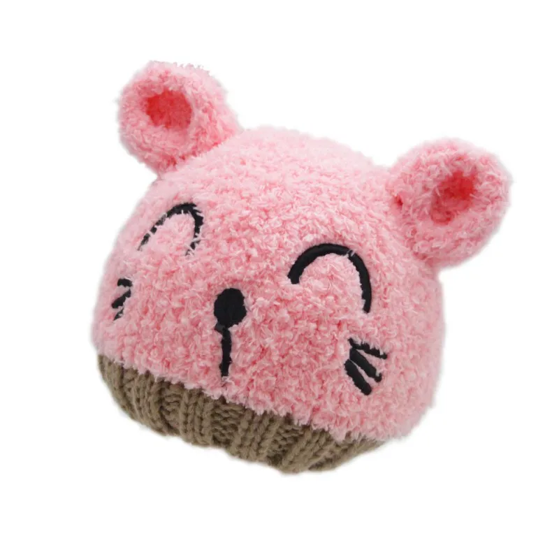 Детские шапки сезон осень-зима теплые для новорожденных мальчиков и девочек