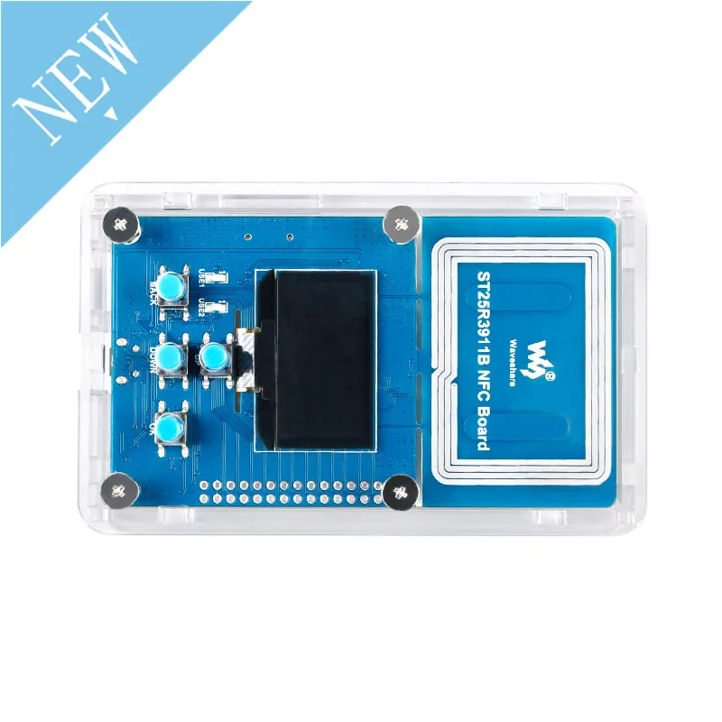 Комплект макетной платы ST25R3911B NFC с экраном OLED 1 3 дюйма STM32 поддержка нескольких