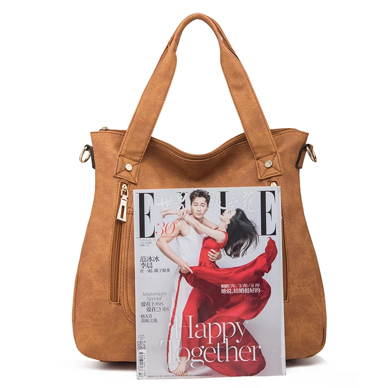 Женская сумка через плечо сумка-тоут из искусственной кожи женская