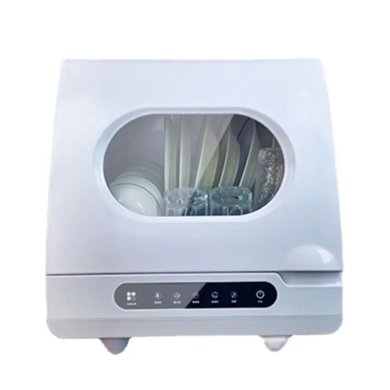 Бытовая умная посудомоечная машина маленькая настольная встроенная