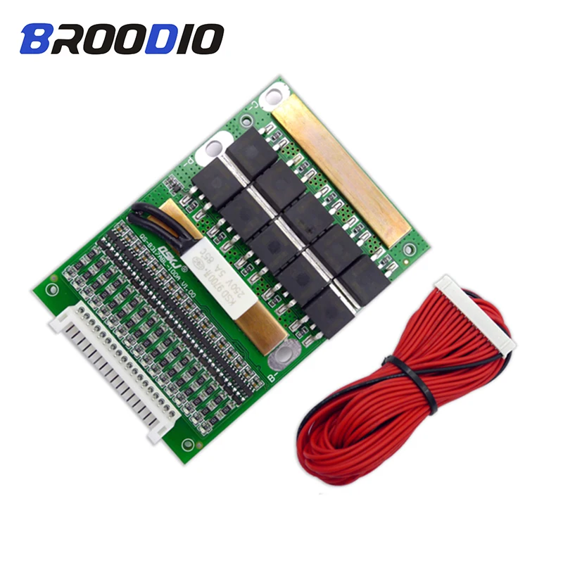 6S до 17S 80A 3,2 V 3,7 V BMS 18650 Ternary полимерный литиевый аккумулятор 10S 13S 16S Lifepo4 BMS Lipo балансировочная плата защиты