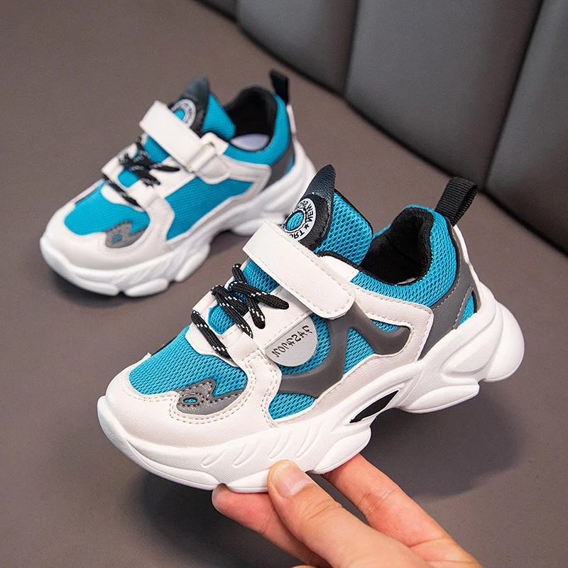 

2021 Children Shoes Boys Sneakers Girls Sport Shoes Child Leisure Trainers Casual Breathable Kids Running Shoes Basketball Shoes