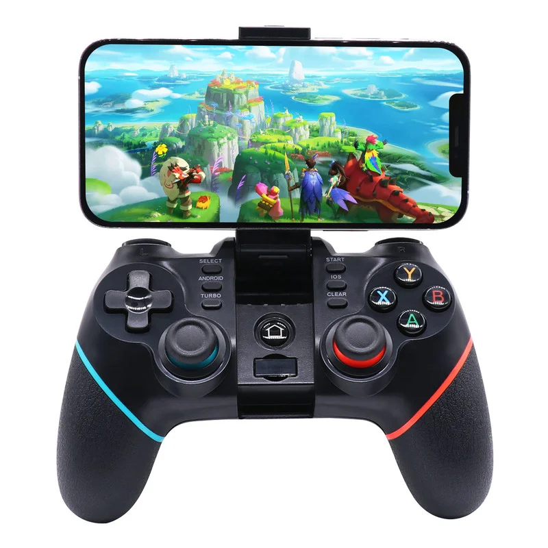 

Wireless BT Bluetooth-compatible Gamepad Control Video Game USB Joystick For Switch / PC/ IOS/ Android /PS3/PS4 Controller