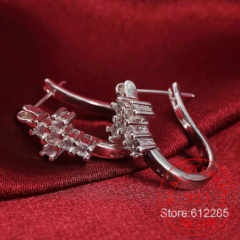 Оптовая продажа серьги из стерлингового серебра 925 пробы аксессуары для