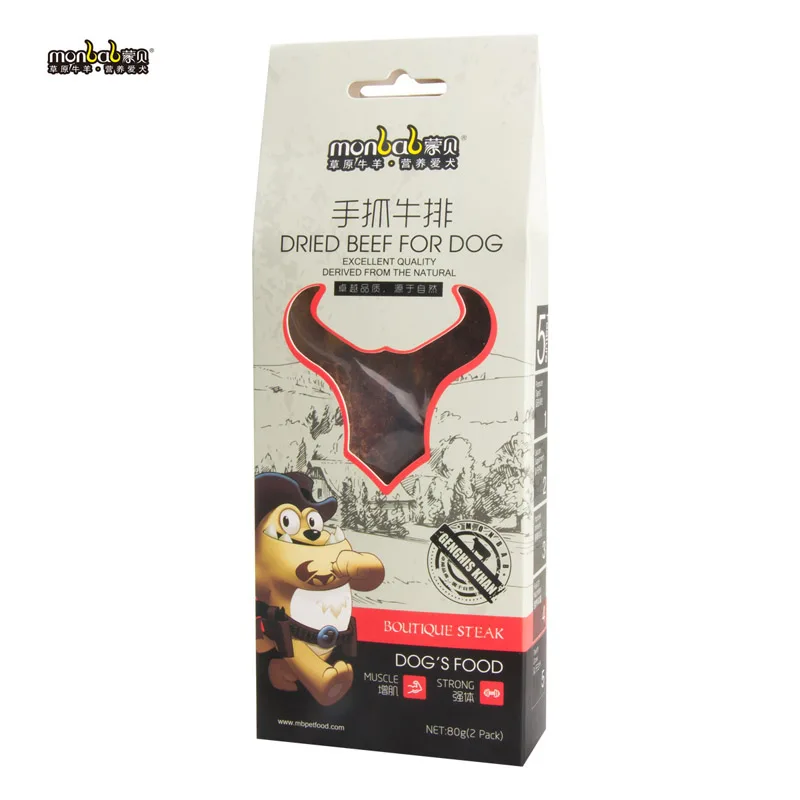 

Mengbei Hand Grab Steak 80g/bag Pet Snacks Free Shipping