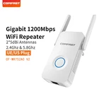 COMFAST 1200 Мбитс AC Wifi ретранслятор 5,8G, двухдиапазонный беспроводной удлинитель сигнала, усилитель переменного тока, точка доступа Wi-Fi расширитель CF-WR752AC V2