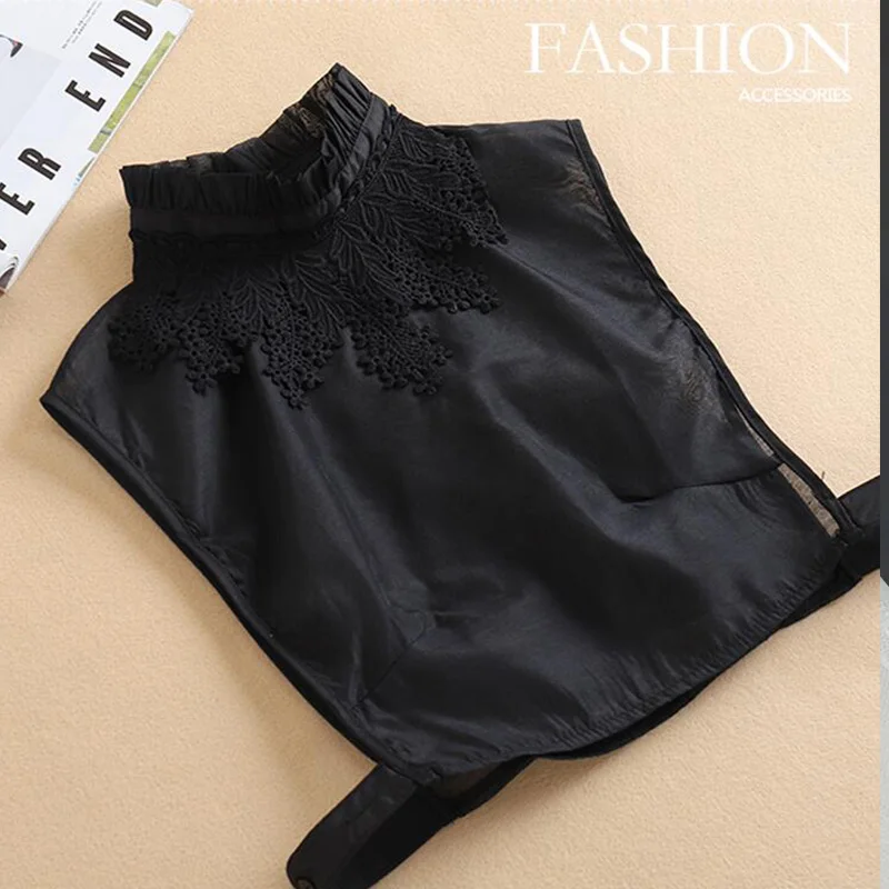 Женский Винтажный кружевной воротник с вышивкой 2020| |