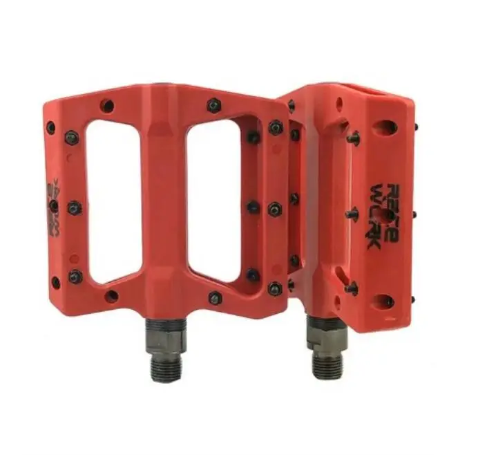 RACEWORK горный велосипед педаль из нейлонового волокна Нескользящая 9/16 дюймовая