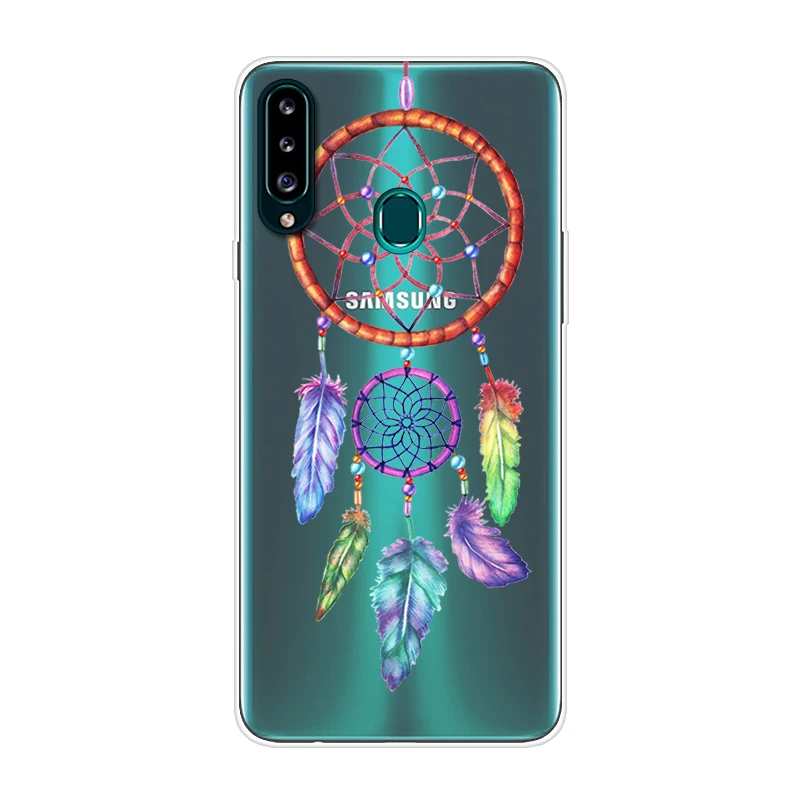 Чехол для Samsung A20s мягкий силиконовый чехол накладка с мультяшным рисунком Galaxy A 20s