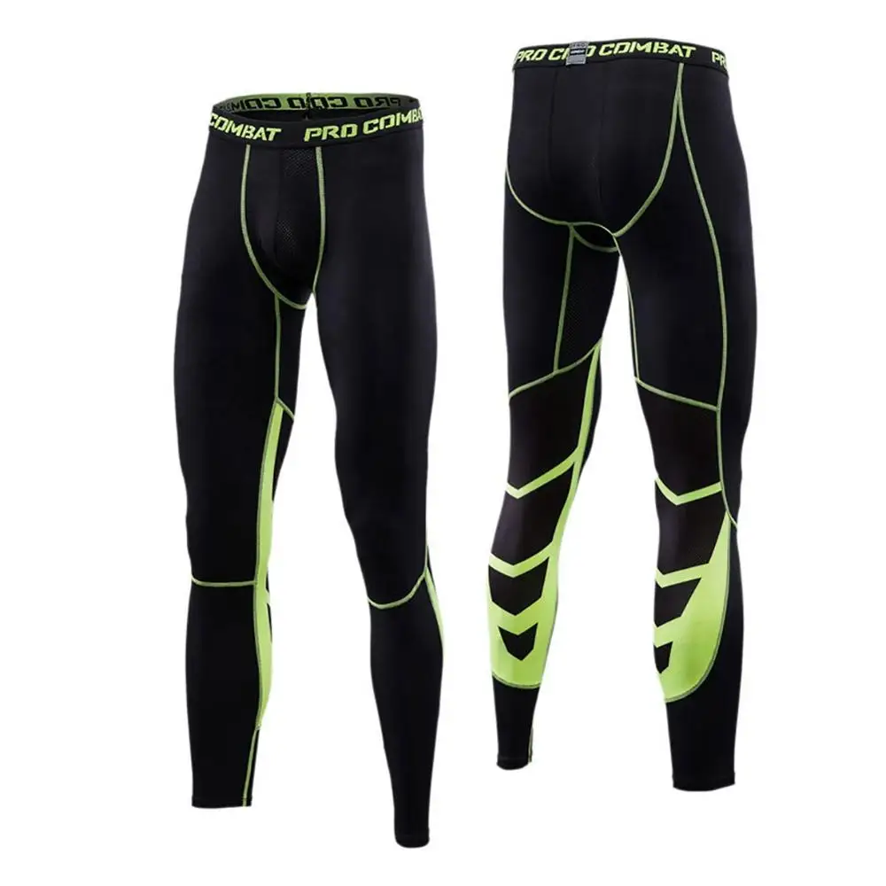 Мужские штаны для бега эластичные быстросохнущие спортивные трико и