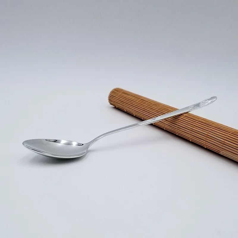 

BOC Wharf Crane 999 Silver Spoon 68G Long Handle Pure Silver Spoon Household Silver Tableware Edible Silver Rice Spoon