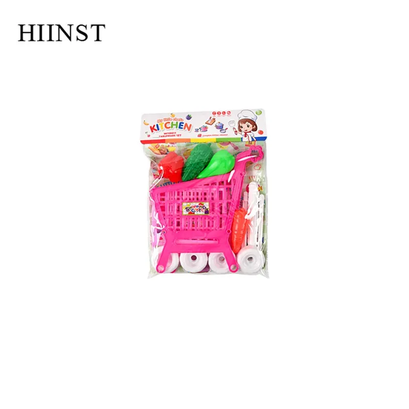 Детские игрушки фрукты и овощи набор для покупок автомобиль девочек детские