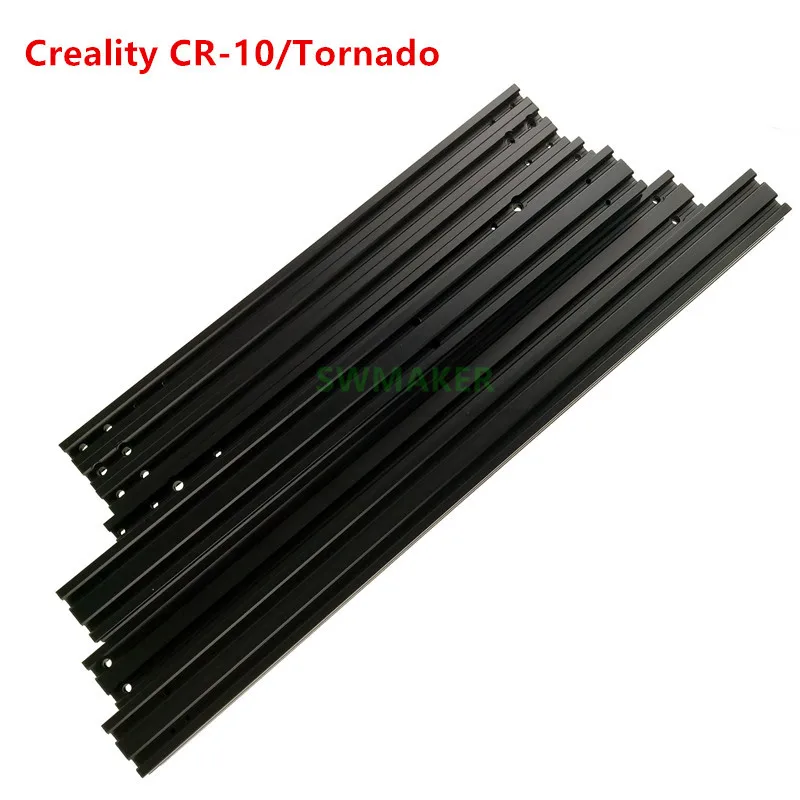 Creality CR 10/Tornado 3D принтер черная Экструзионная профильная рамка набор 300 мм размер V